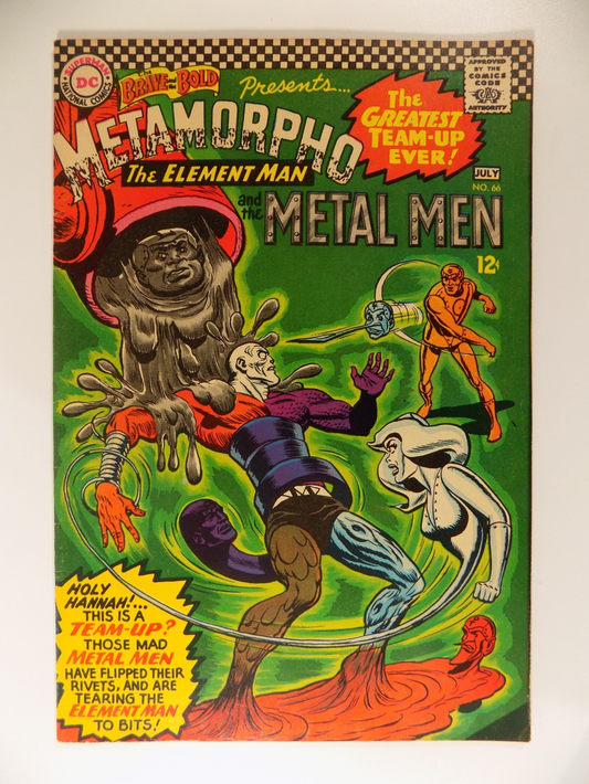 Brave and the Bold #66 DC Comic July 1966 Very Fine