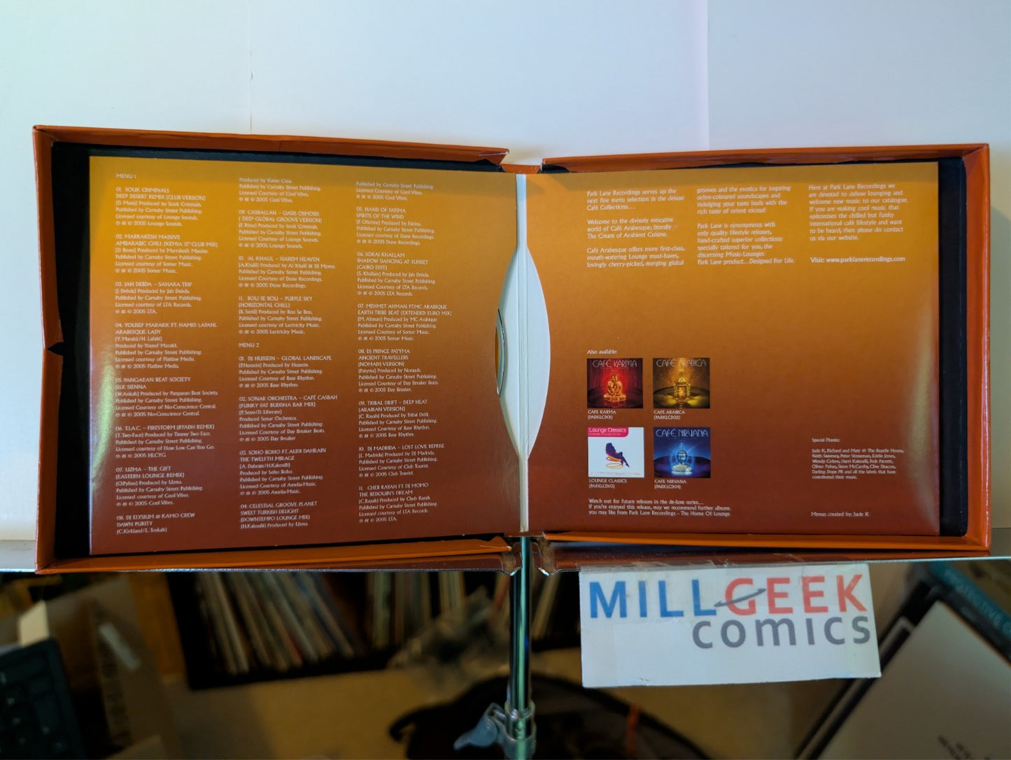 World Chillout Music 7 CDs (Buddha Lounge, Arabic Chillout, Cafe Arabesque) -JD