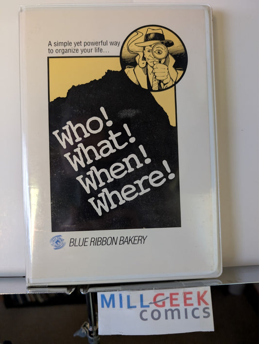 Who! What! When! Where! (Amiga 3.5") Big Box NO DISKS -JD