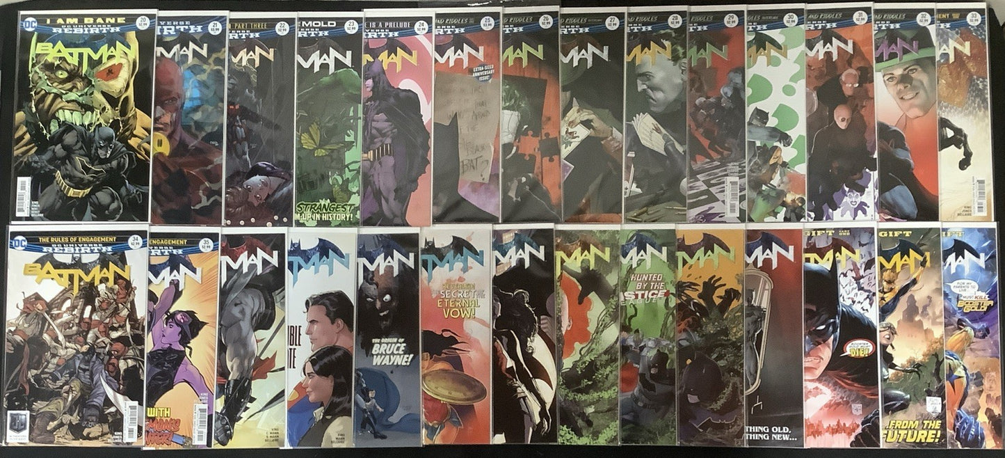 Batman #20-71 Comic Lot, DC Comics, Tom King, Batman/Catwoman Proposal, 2016