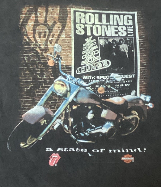 rolling stones voodoo lounge t shirt, Brockum, Vintage, Harley