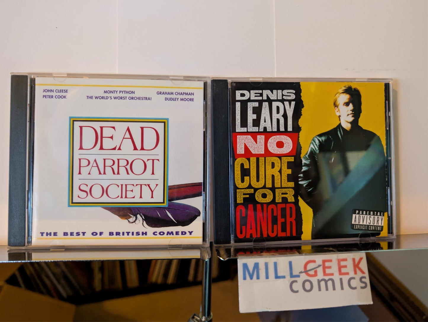 Comedy CDs 2 CD Lot (Dead Parrot Society, No Cure For Cancer) -JD