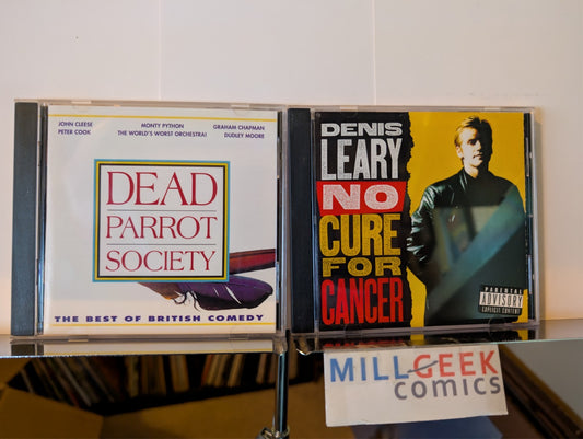 Comedy CDs 2 CD Lot (Dead Parrot Society, No Cure For Cancer) -JD