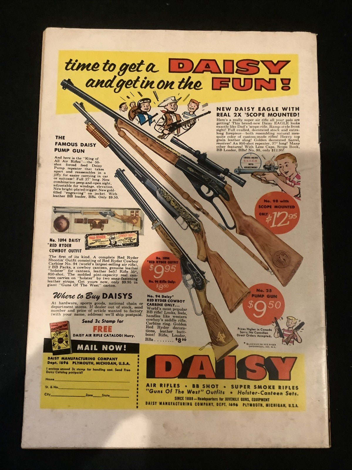 Hopalong Cassidy #120 (DC Comics December 1956) F/VF (7.0) William Boyd