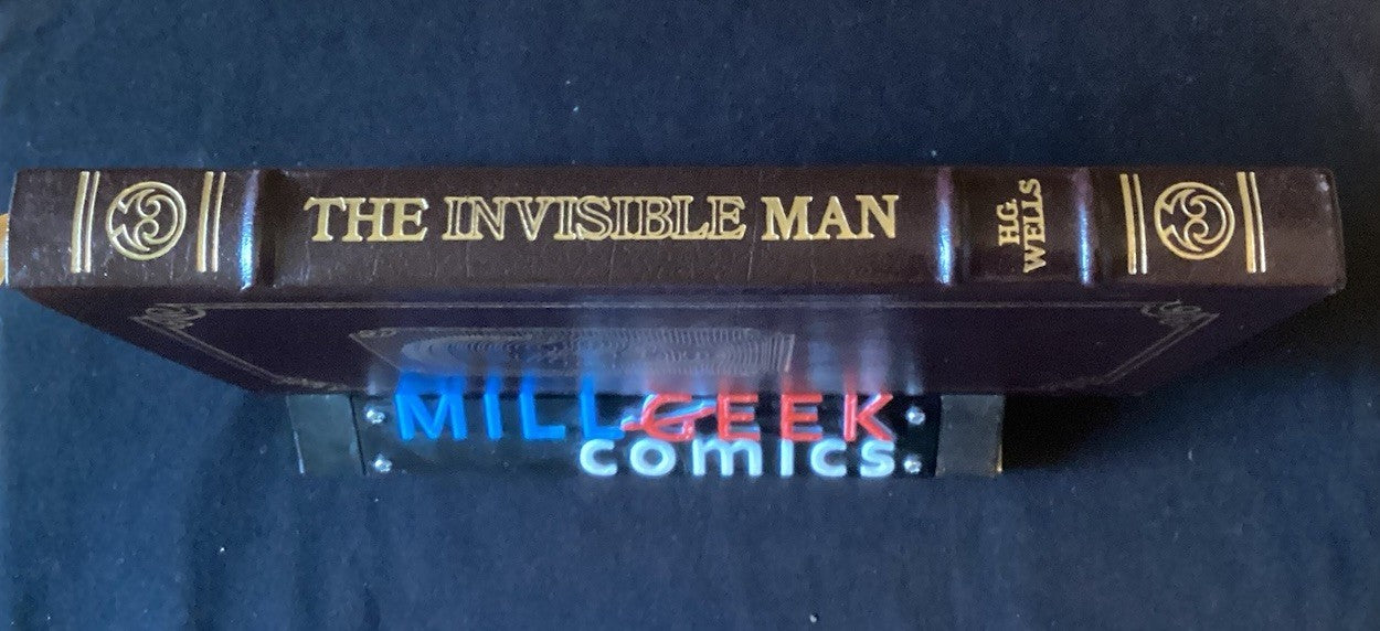 The Invisible Man by H.G. Wells Easton Press Collector's Ed. Leather Bound -JD