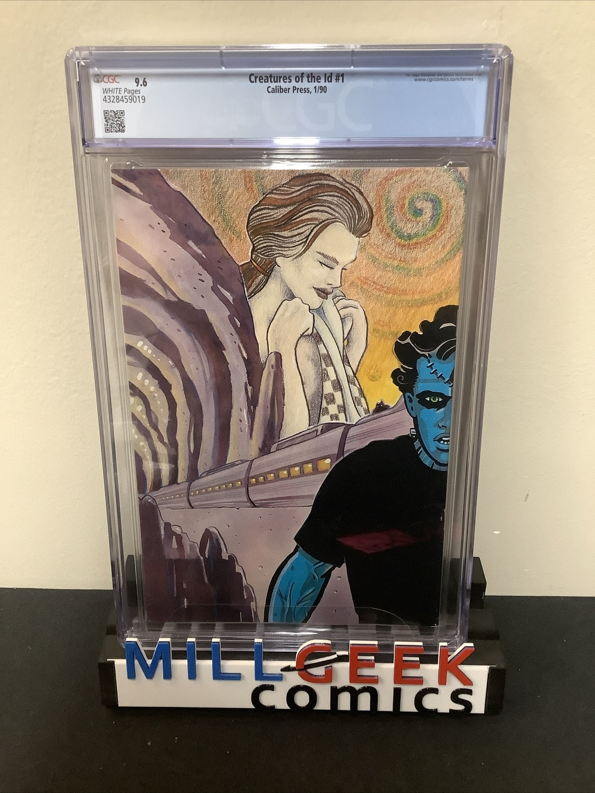 Creatures Of The Id #1, CGC Graded 9.6, Caliber Press, 1st Appearance Madman