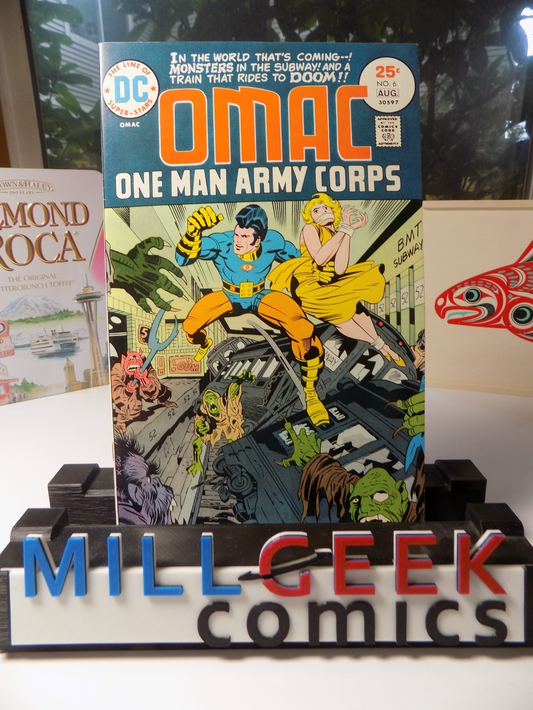 OMAC #6 DC Comic August 1975 Very Fine