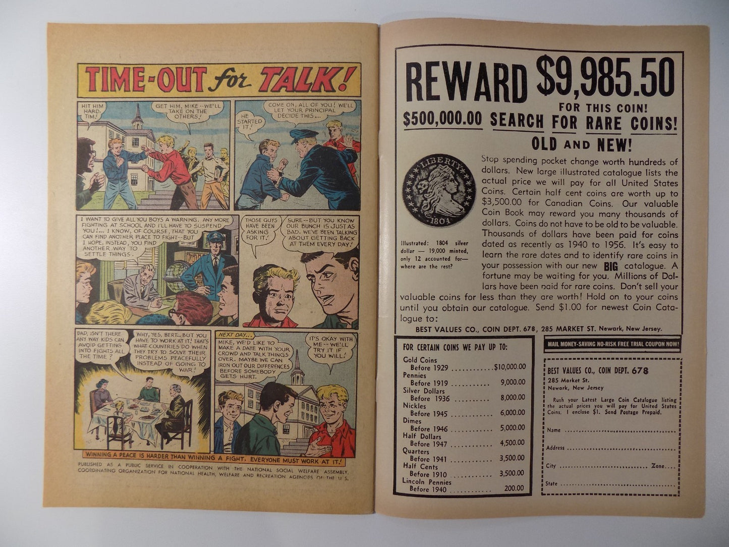 Justice League of America #11 DC Comic May 1962 Fine+