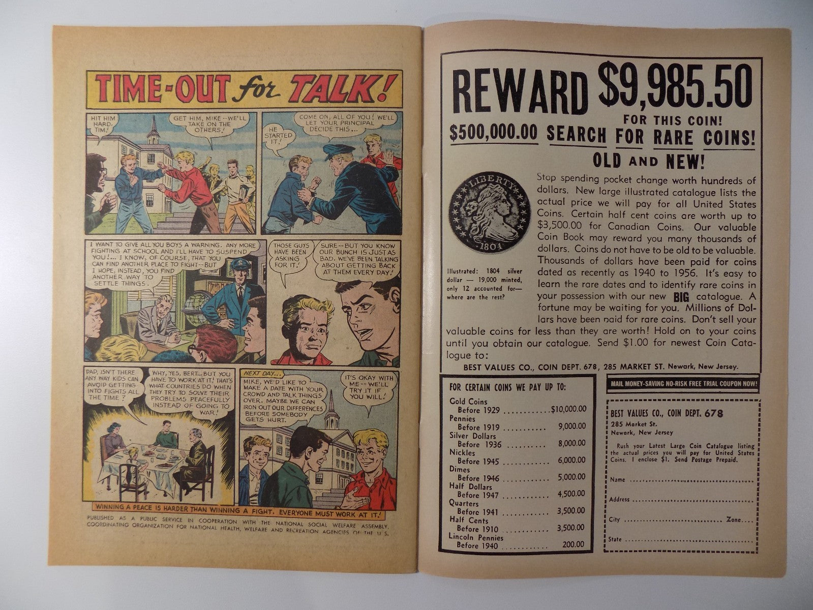 Justice League of America #11 DC Comic May 1962 Fine+