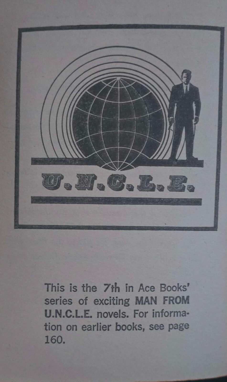 The Man from U.N.C.L.E - Book 7 - The Radioactive Camel Affair (1st ED PB 1966)