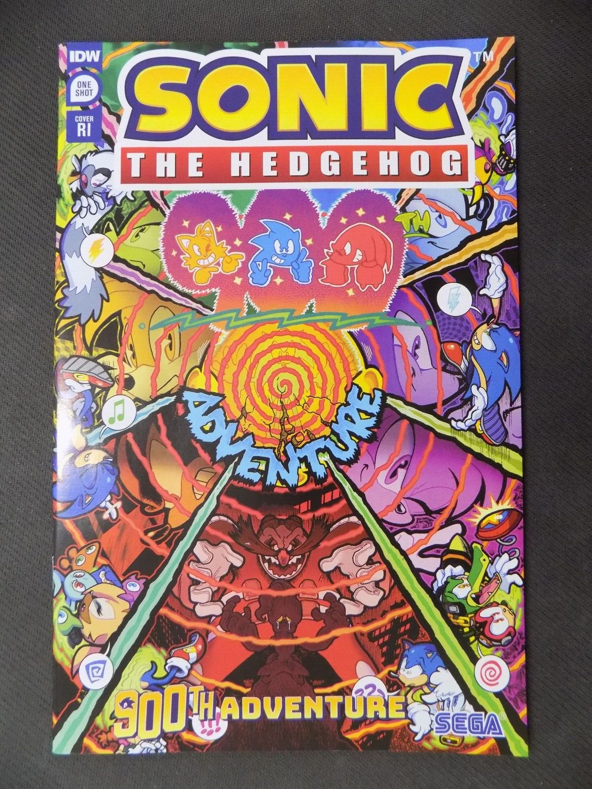 Sonic The Hedgehog 900th Adventure One Shot Gray RI 1:50 Variant IDW