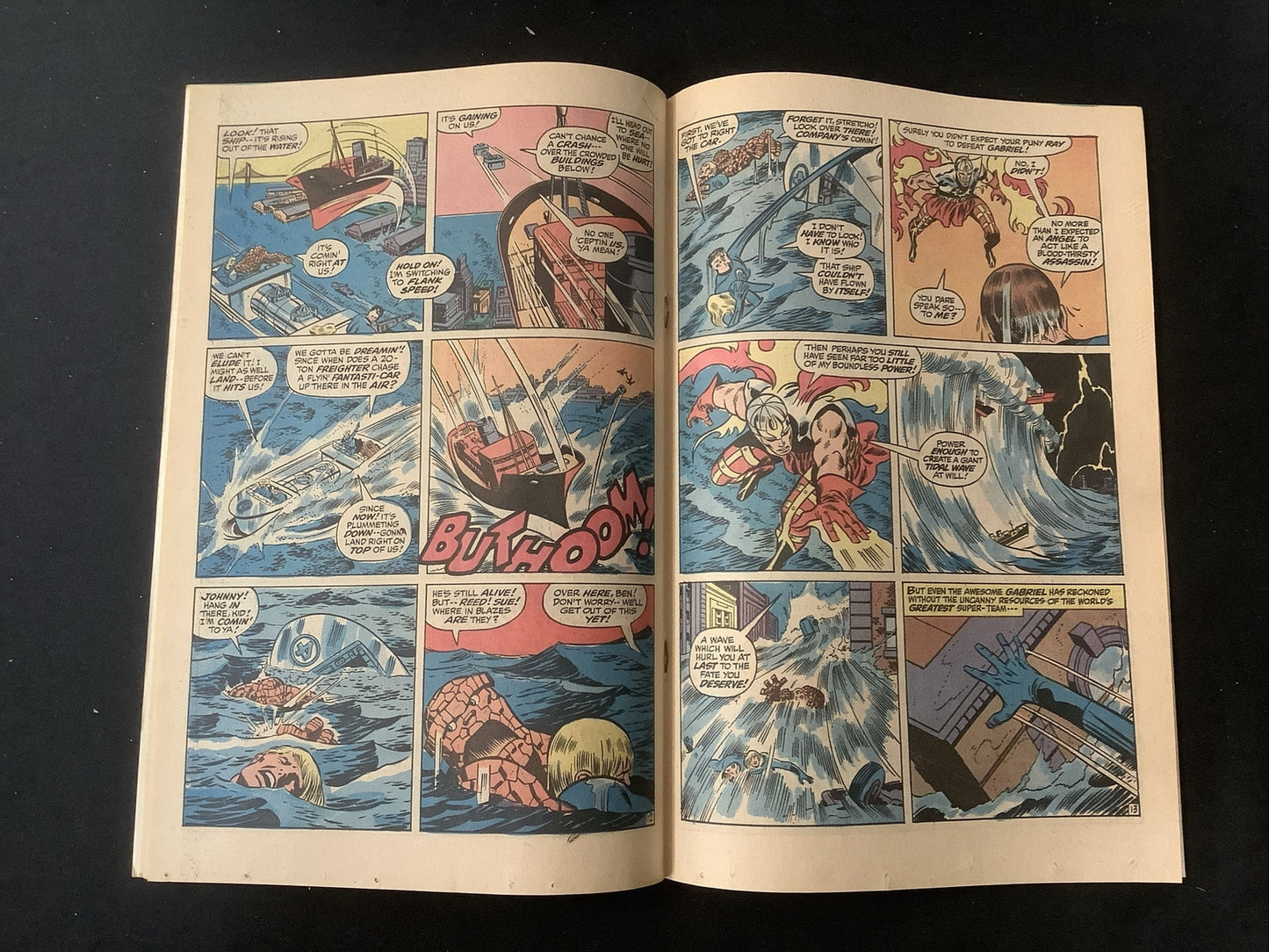 Fantastic Four #121 (1972) VF+ (8.5) Stan Lee/John Buscema, Death Of Air-Walker