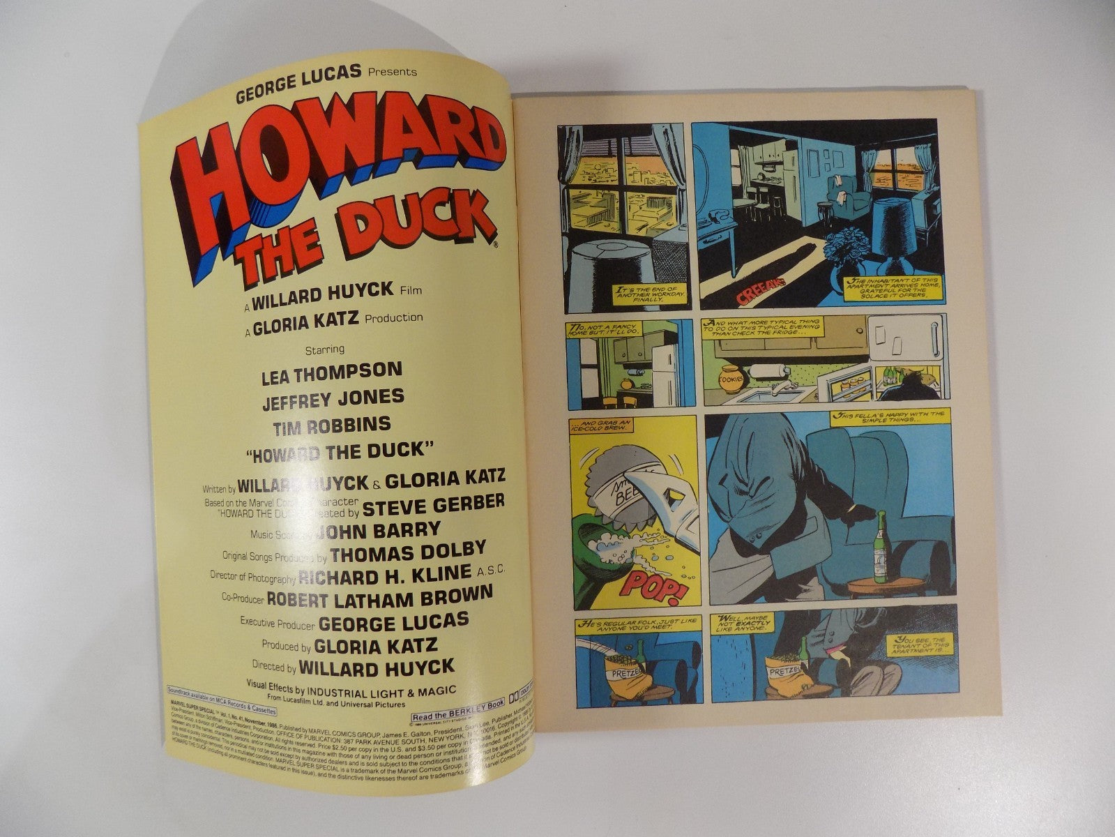 Marvel Super Special #41 Howard the Duck 1986 Near Mint-