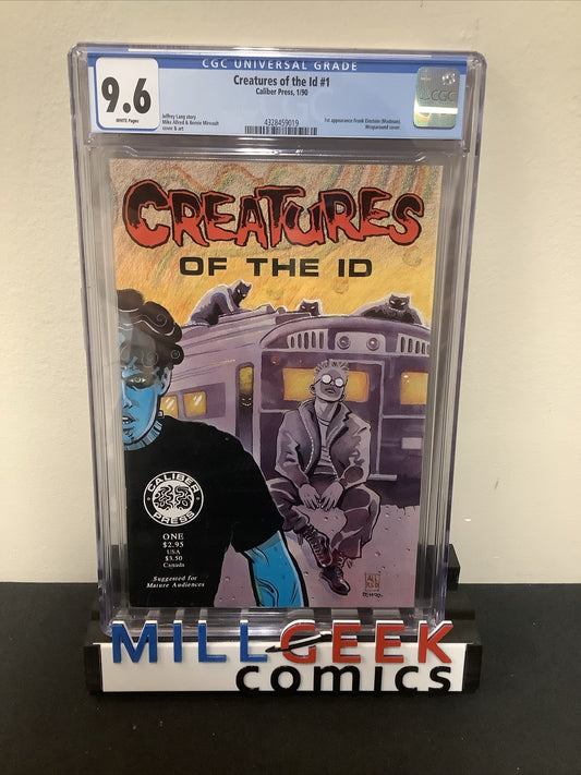 Creatures Of The Id #1, CGC Graded 9.6, Caliber Press, 1st Appearance Madman