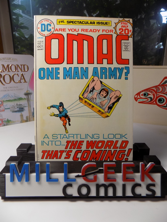 OMAC #1 DC Comic October 1974 Fine/Very Fine