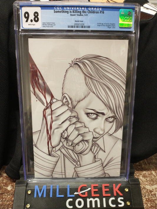 Something is Killing the Children #16 CGC 9.8 Frison 1:50 1st Jessica Slaughter