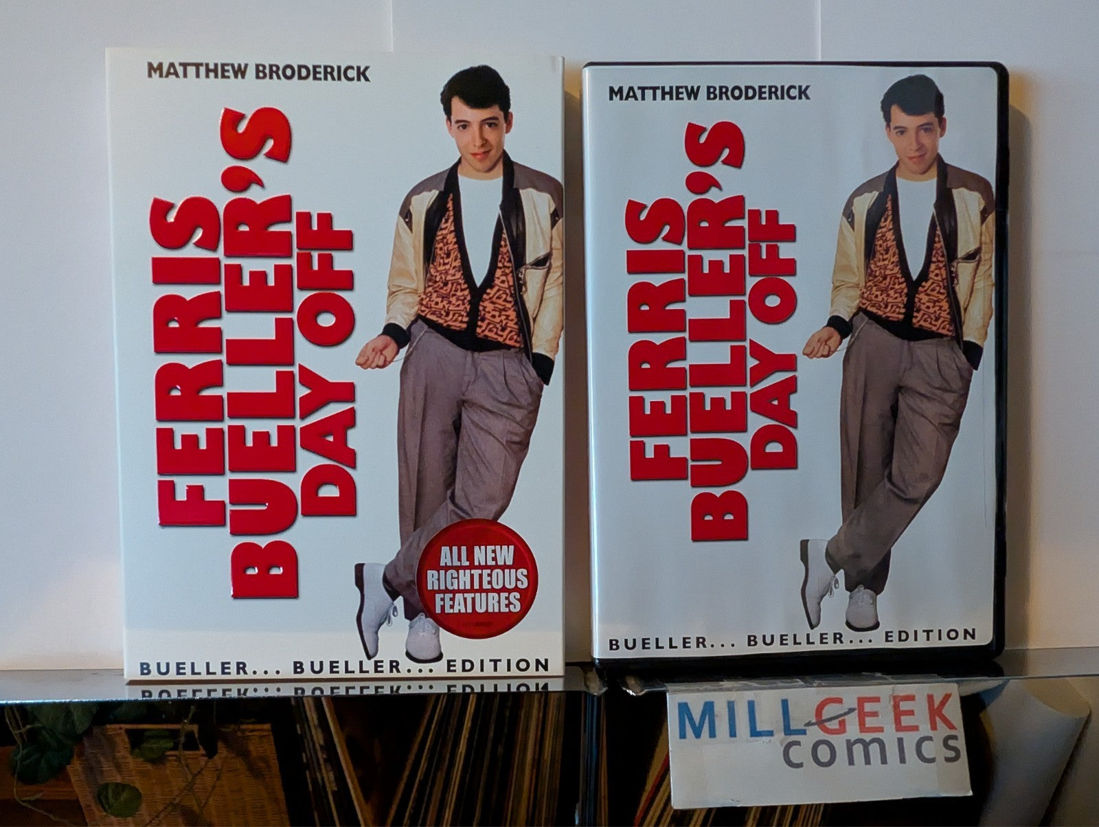 Dirty Dancing / Ferris Bueller's Day Off / The Karate Kid (DVD) Like New -JD