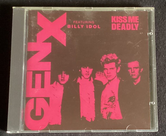 Gen X, Kiss Me Deadly (CD, 1981, Chrysalis Records, Like New) -JD