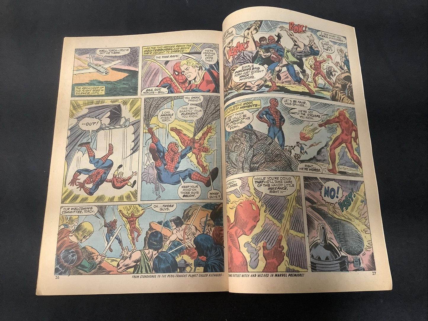 Marvel Team-Up #10 (Marvel Comics June 1973) VF (8.0) Spider-Man & Human Torch