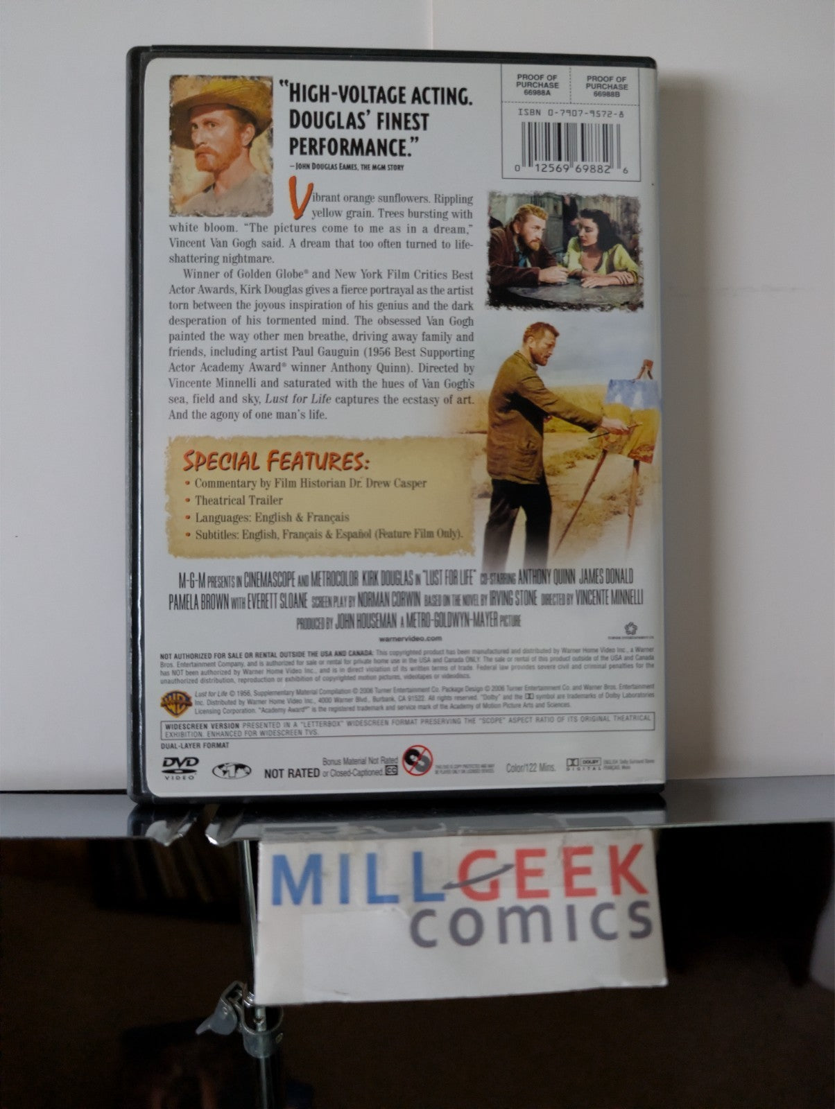 Lust For Life / The Miracle of Morgan's Creek, 2 Movie Set (DVD) Like New-JD