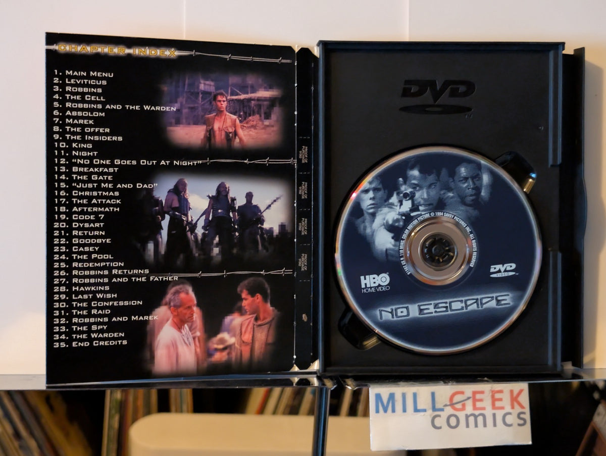 No Escape / Hard to Kill / The Replacement Killers, 3 Action Movie Set (DVD) -JD