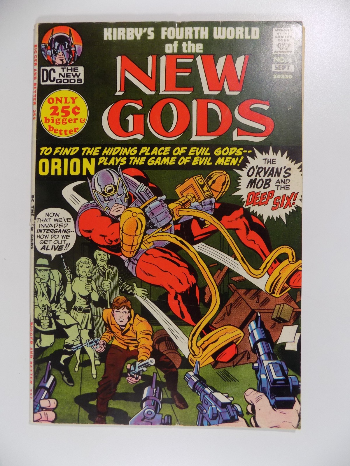 New Gods #4 DC Comic September 1971 Very Fine-