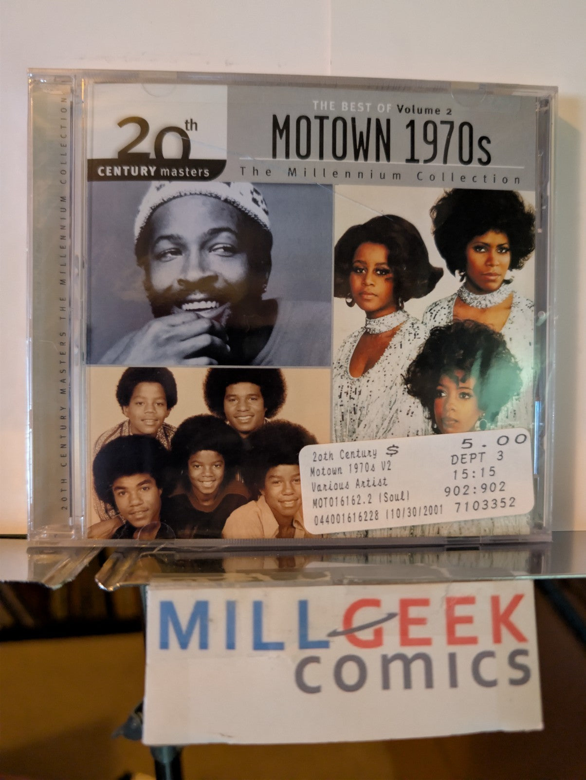 Soul & Motown Music 4 CD lot (Marvin Gaye, Tracy Chapman, Greatest Hits)-JD