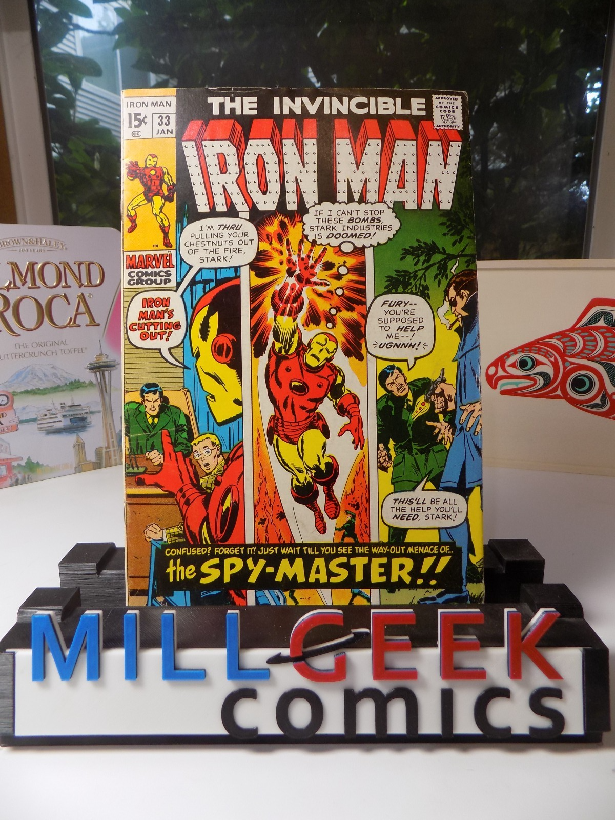 Iron Man #33 Marvel Comic January 1971 Fine/Very Fine