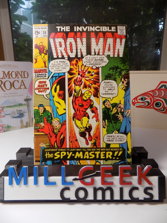 Iron Man #33 Marvel Comic January 1971 Fine/Very Fine