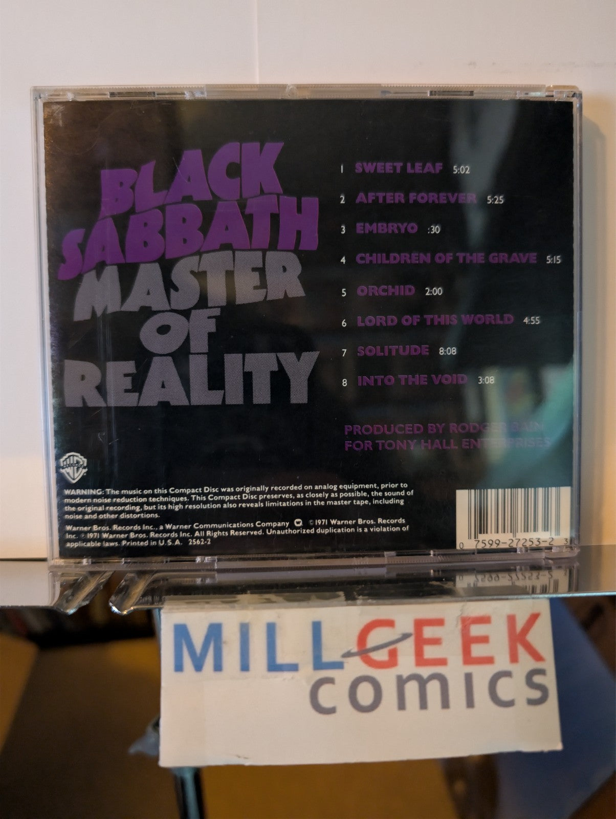 Ozzy Osbourne 2 CD Lot (Blizzard of Ozz, Black Sabbath Master of Reality) -JD