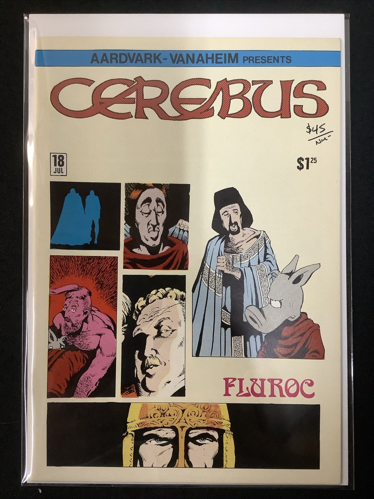 Cerebus The Aardvark #16-20 Comic Lot, Aardvark-Vanaheim, Dave Sim, See Photos
