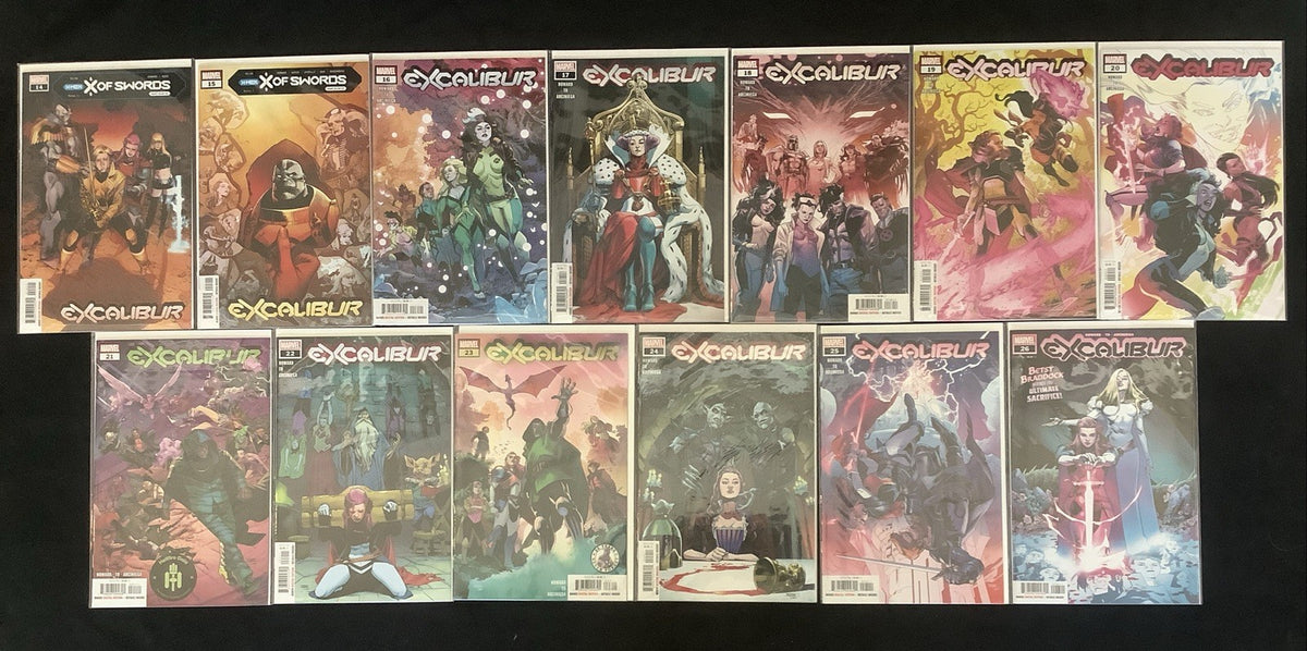 Excalibur #1-26 Complete Comic Series, Marvel, Tini Howard/Marcus To, 2019