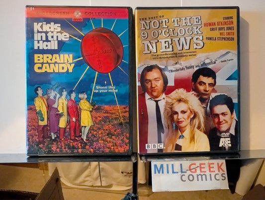 Kids in the Hall Brain Candy / Not the 9 O'Clock News (DVD) Like New -JD
