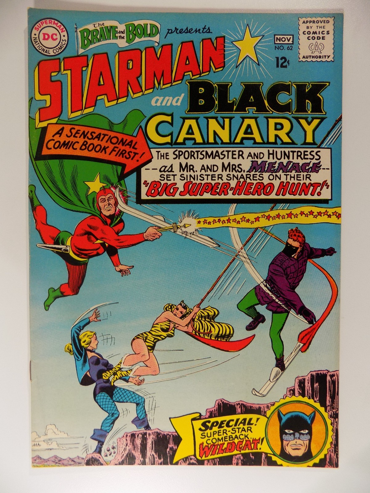 Brave and the Bold #62 DC Comic November 1965 Fine