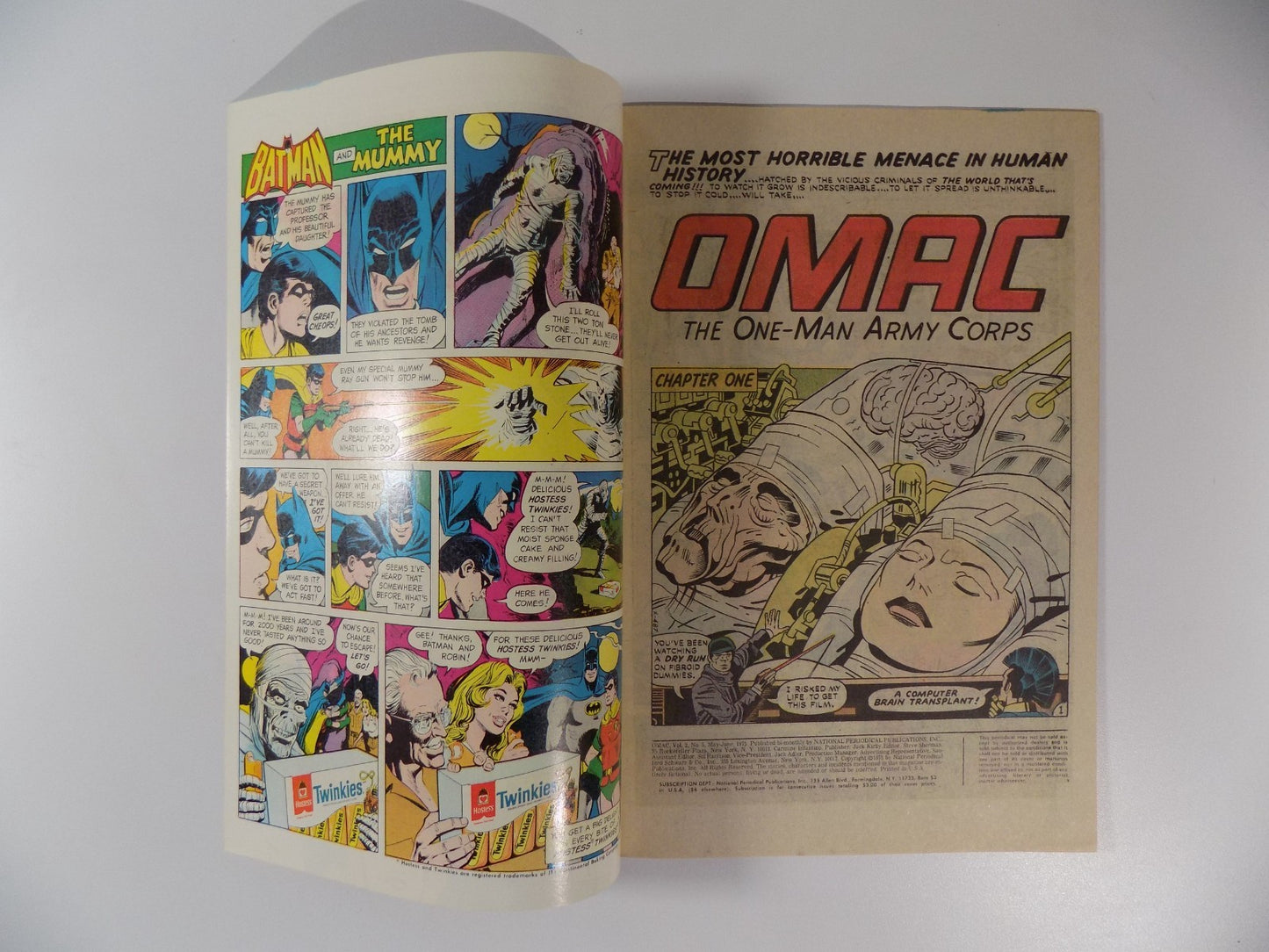 OMAC #5 DC Comic June 1975 Very Fine/Near Mint