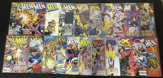 Uncanny X-Men #301-321 + Annuals #15-18 Comic Lot, 1st App Generation X, 1993