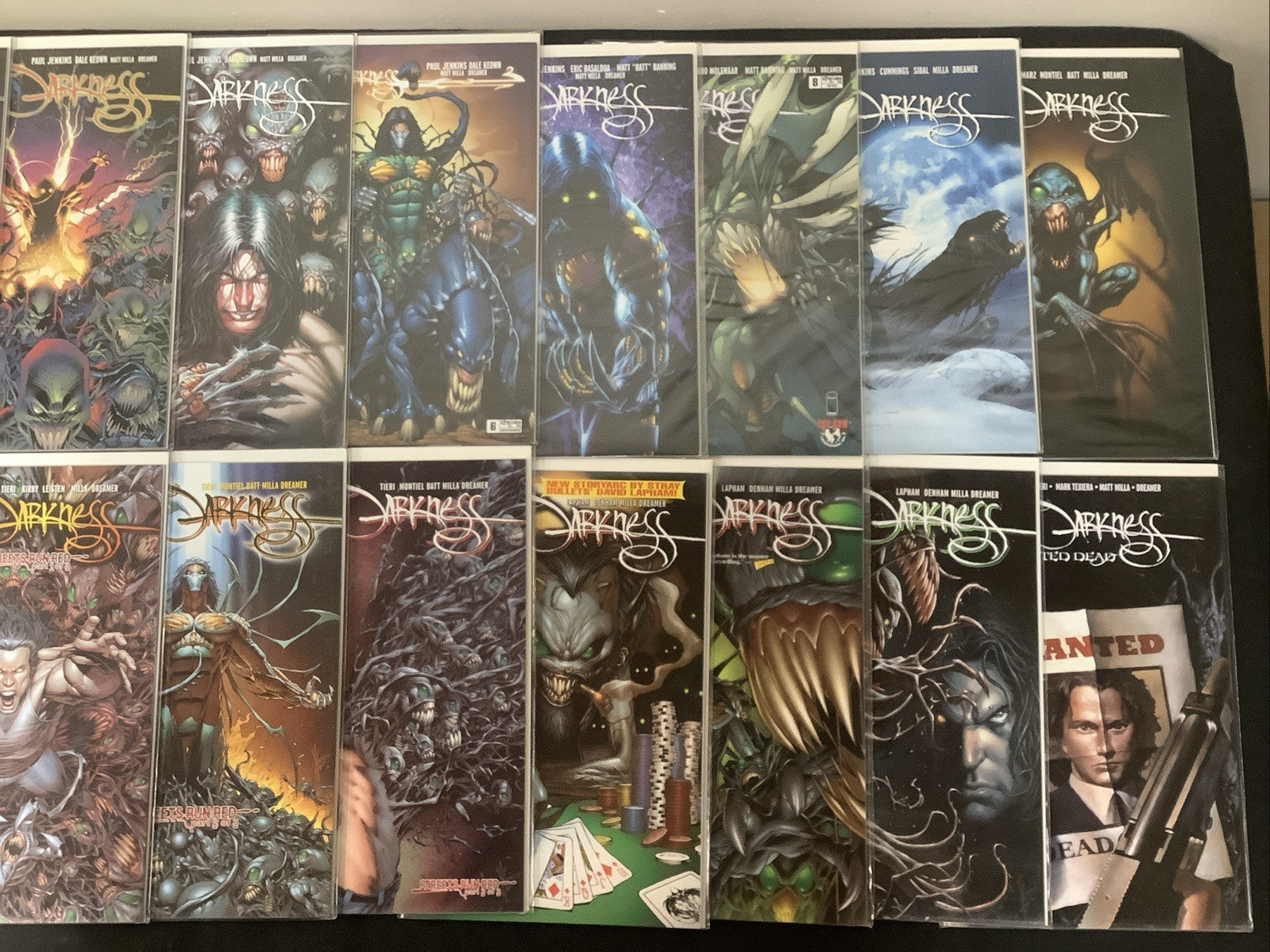 The Darkness #1-19 run (Vol 2 - 2002) + Wanted Dead One-shot - Paul Jenkins