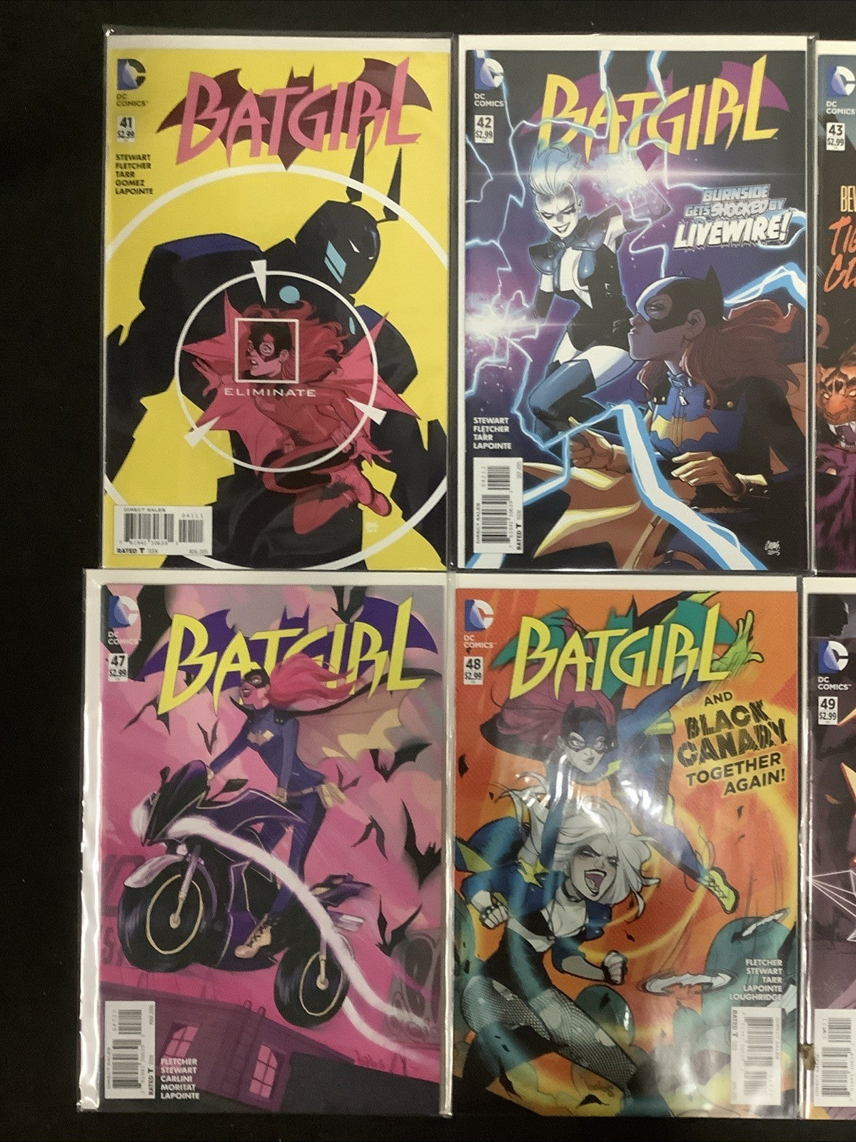 Batgirl #41-52 Comic Lot, DC Comics, Stewart/Fletcher/Tarr, Batgirl Of Burnside