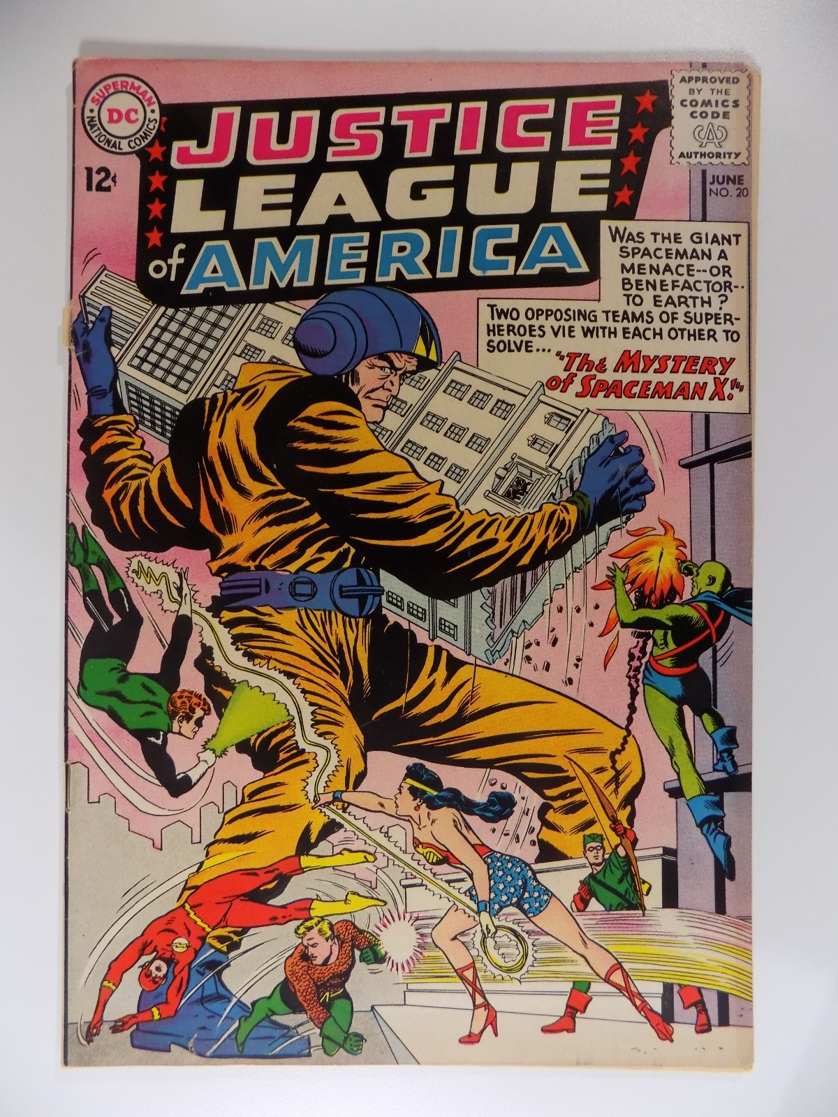 Justice League of America #20 DC Comic June 1963 Fine-