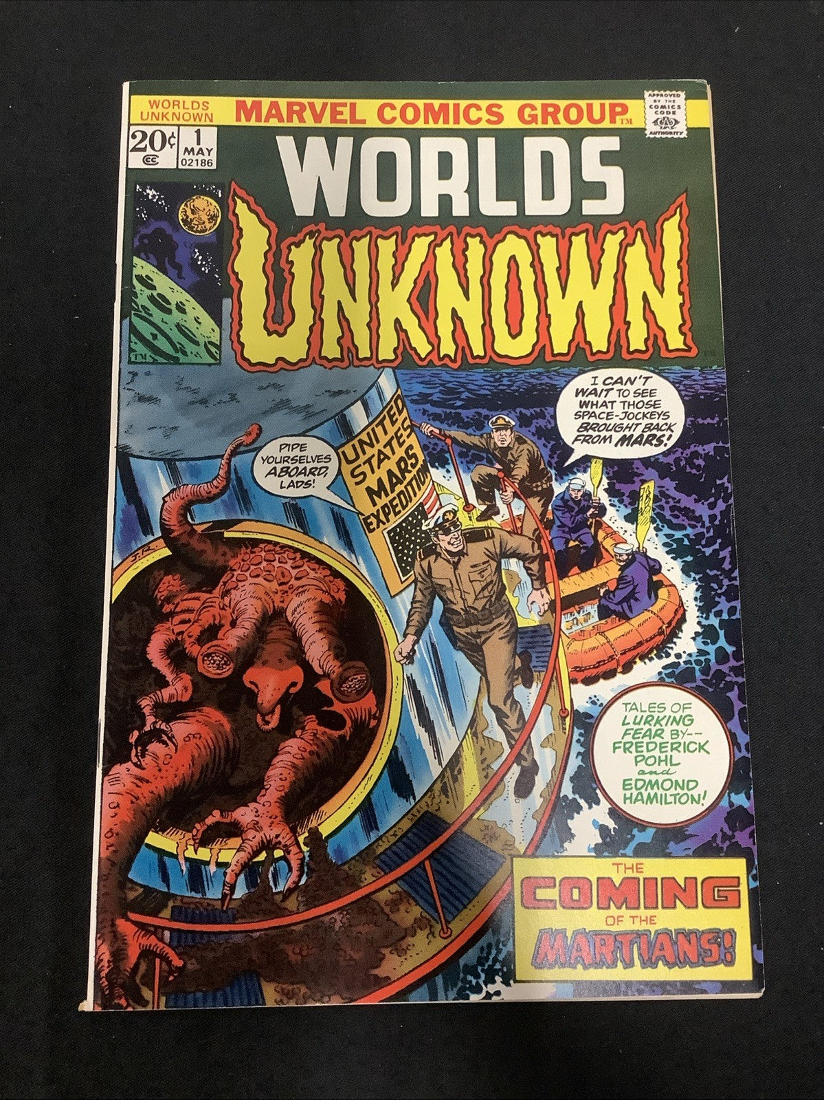 Worlds Unknown #1 (Marvel Comics May 1973) VF (8.0) Gil Kane/Gerry Conway