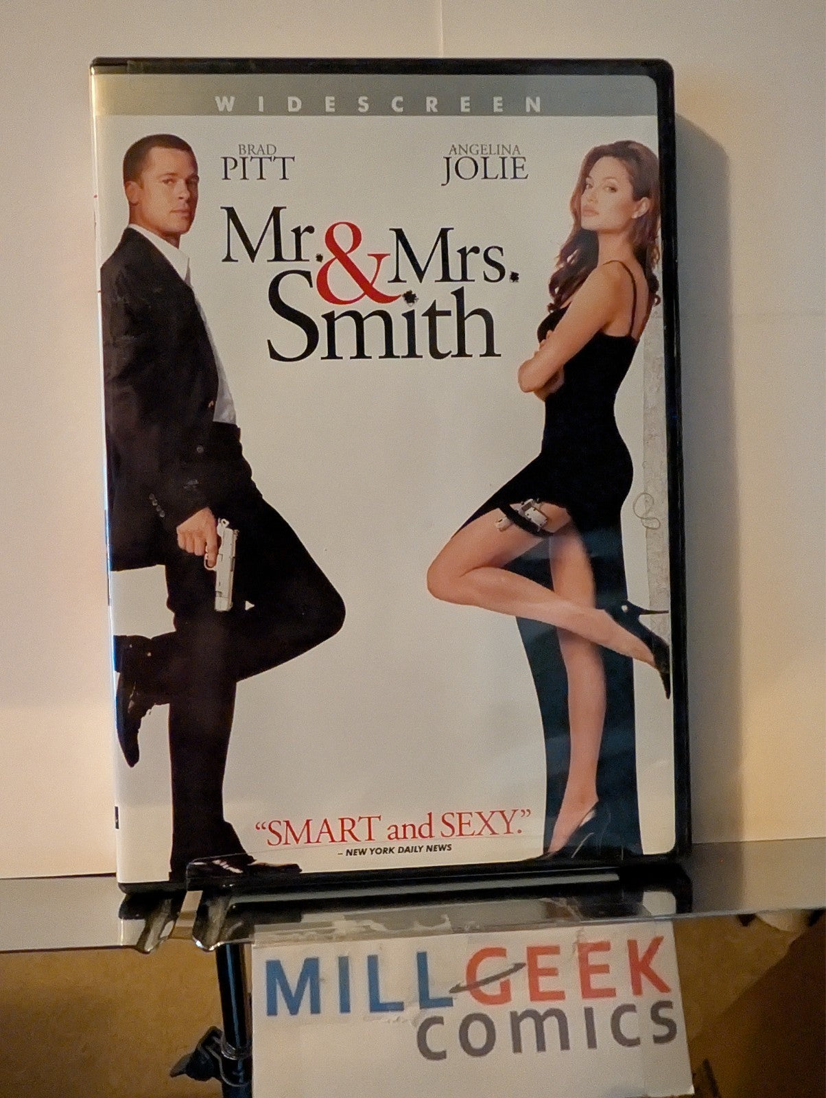 Mr. & Mrs. Smith / Crank, 2 Movie Set (DVD) Like New -JD