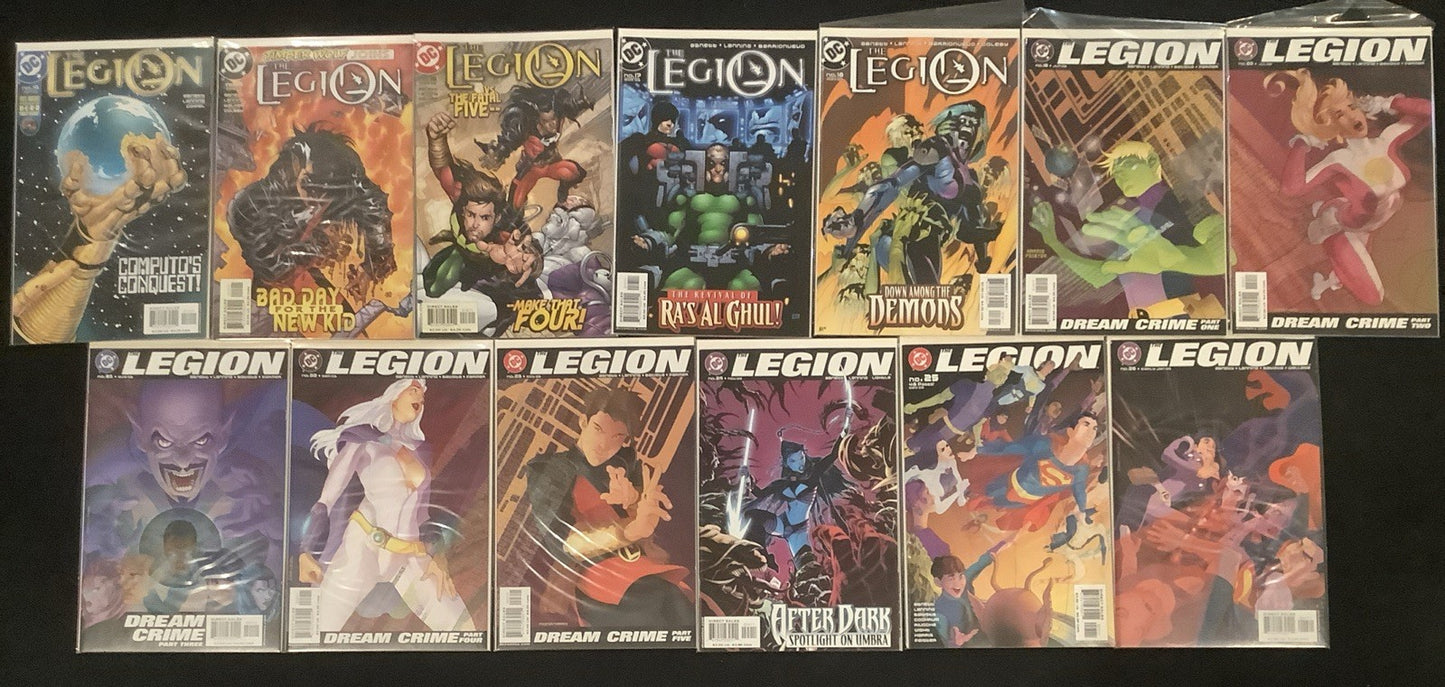 The Legion #1-38 Secret Files 3003 Complete Comic Series, DC, Dan Abnett, 2001