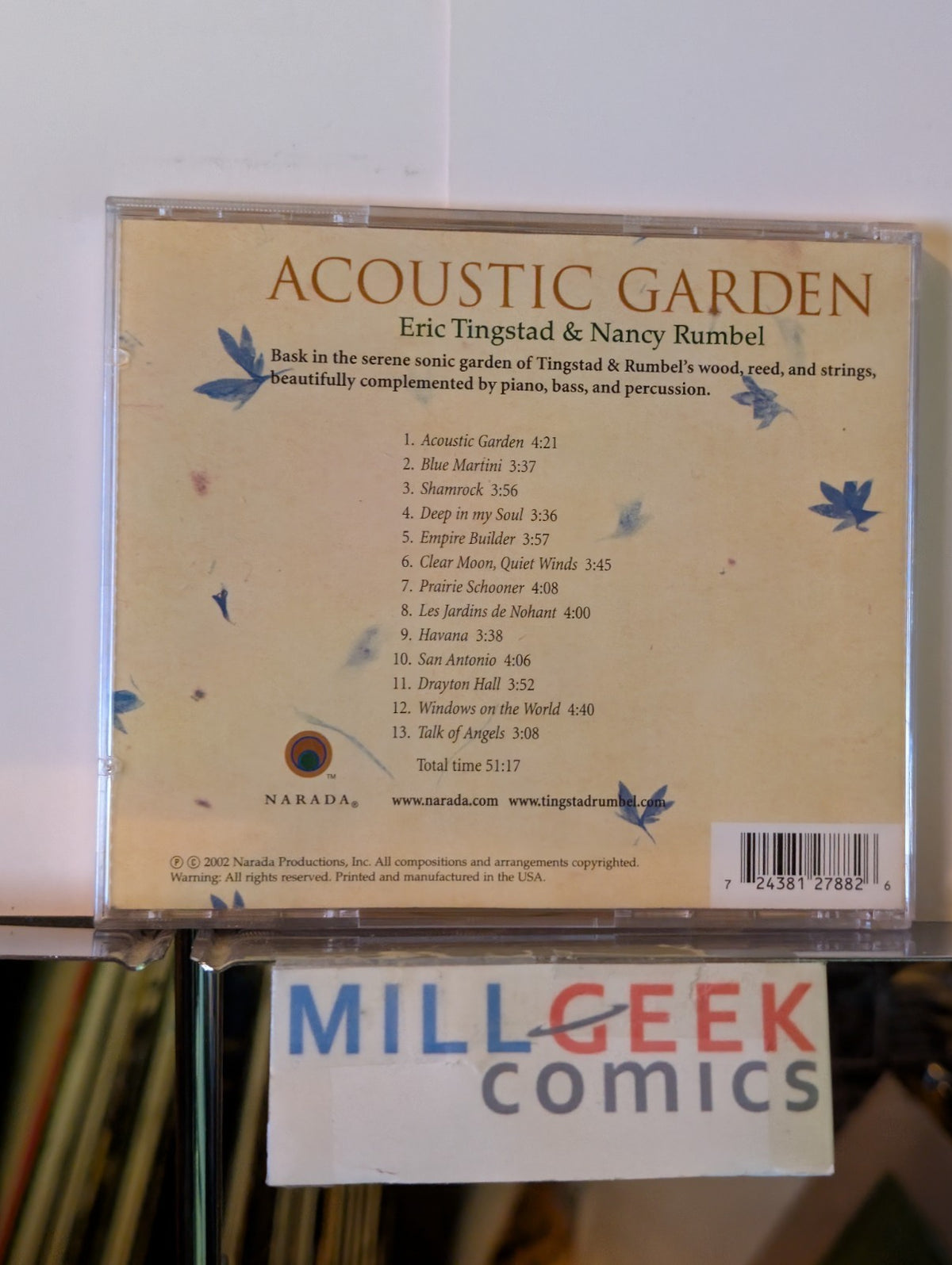 Eric Tingstad & Nancy Rumbel - Acoustic Garden (CD 2002) Like New -JD