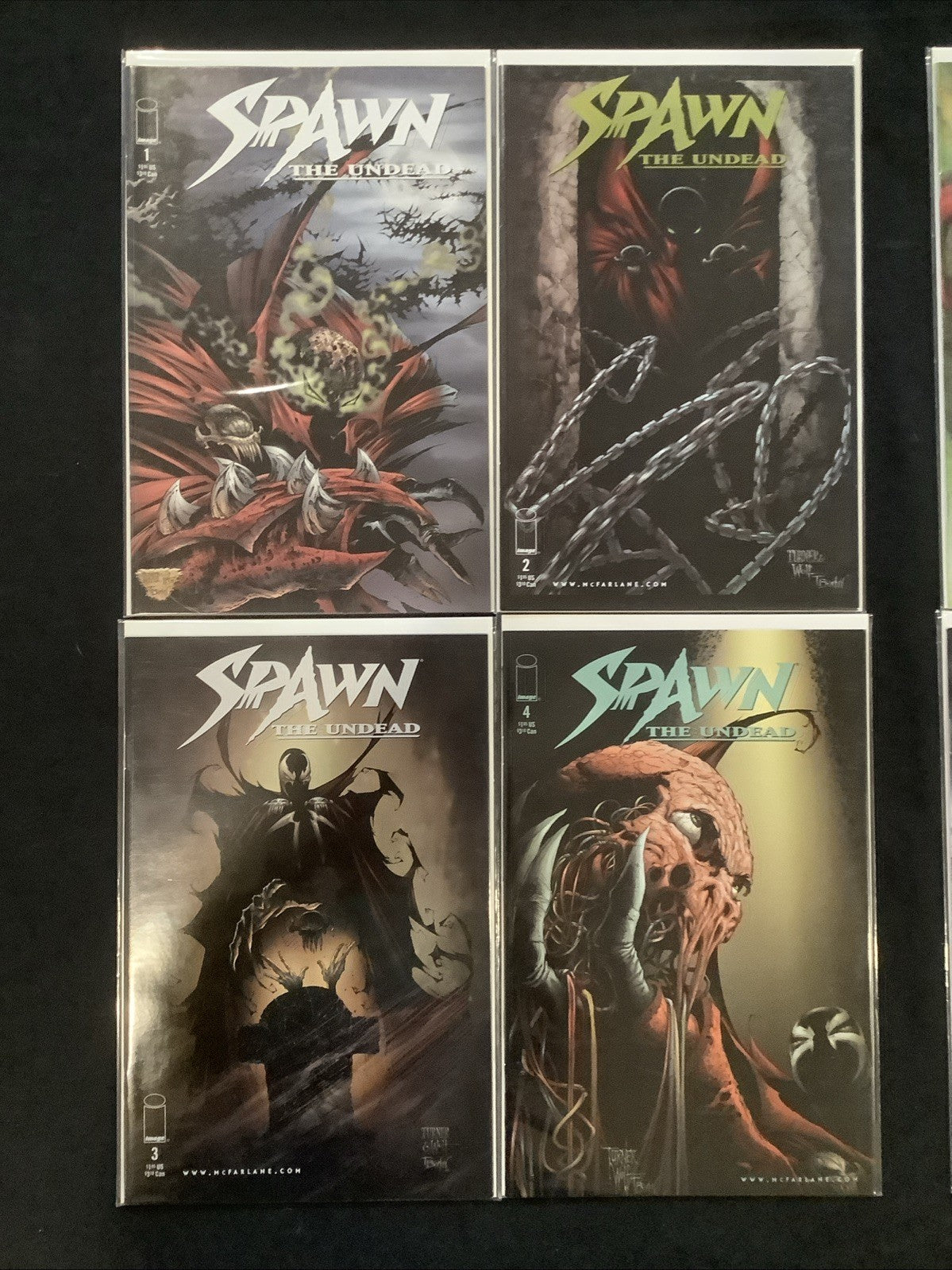 Spawn Comic Bundle: The Undead #1-4, Dark Ages #1-4, Spawn Witchblade #1-3