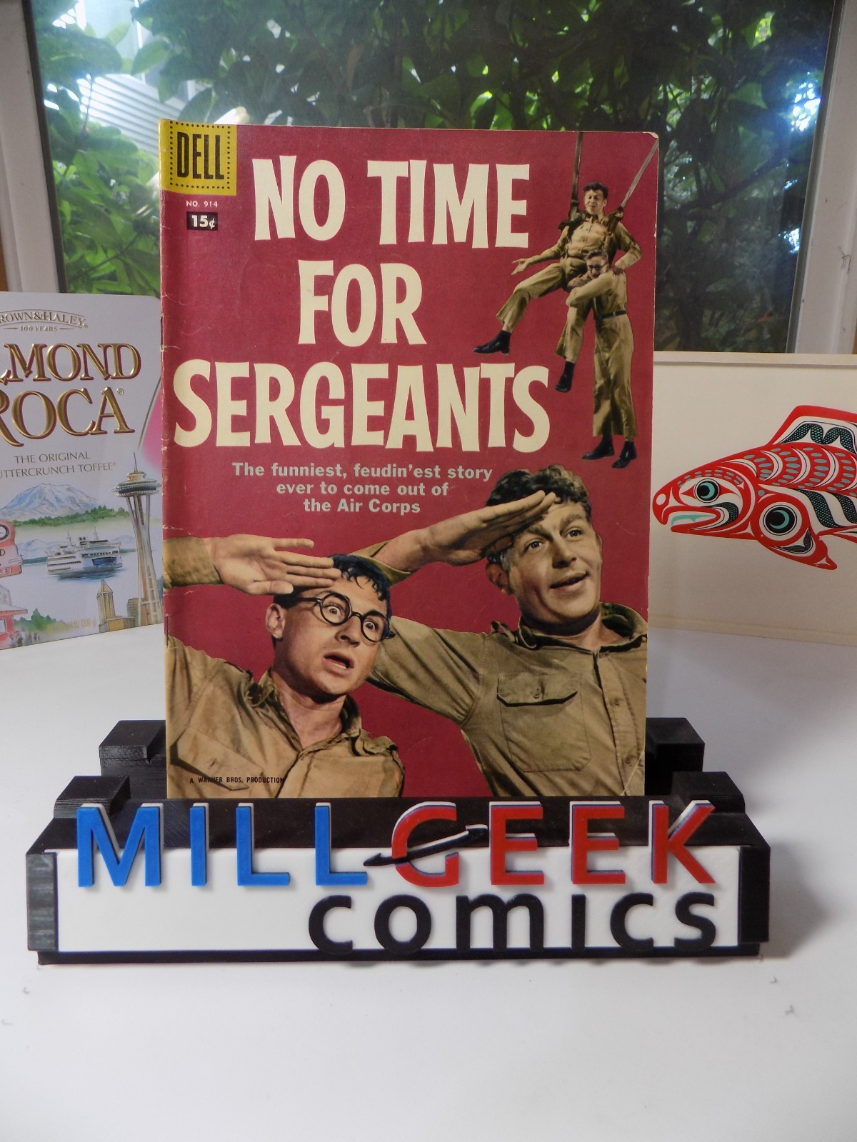 Four Color #914 No Time For Sergeants Dell Comic 1958 Very Fine-