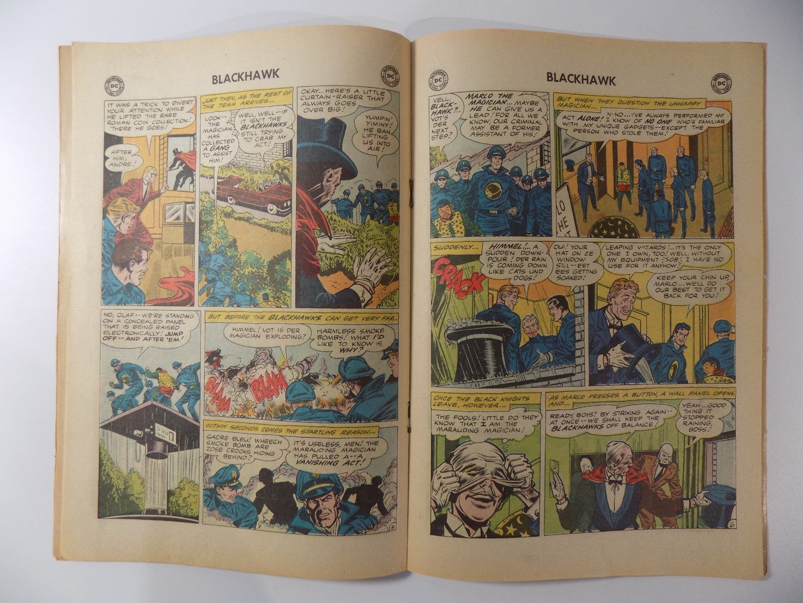 Blackhawk #154 DC Comic November 1960 Fine-