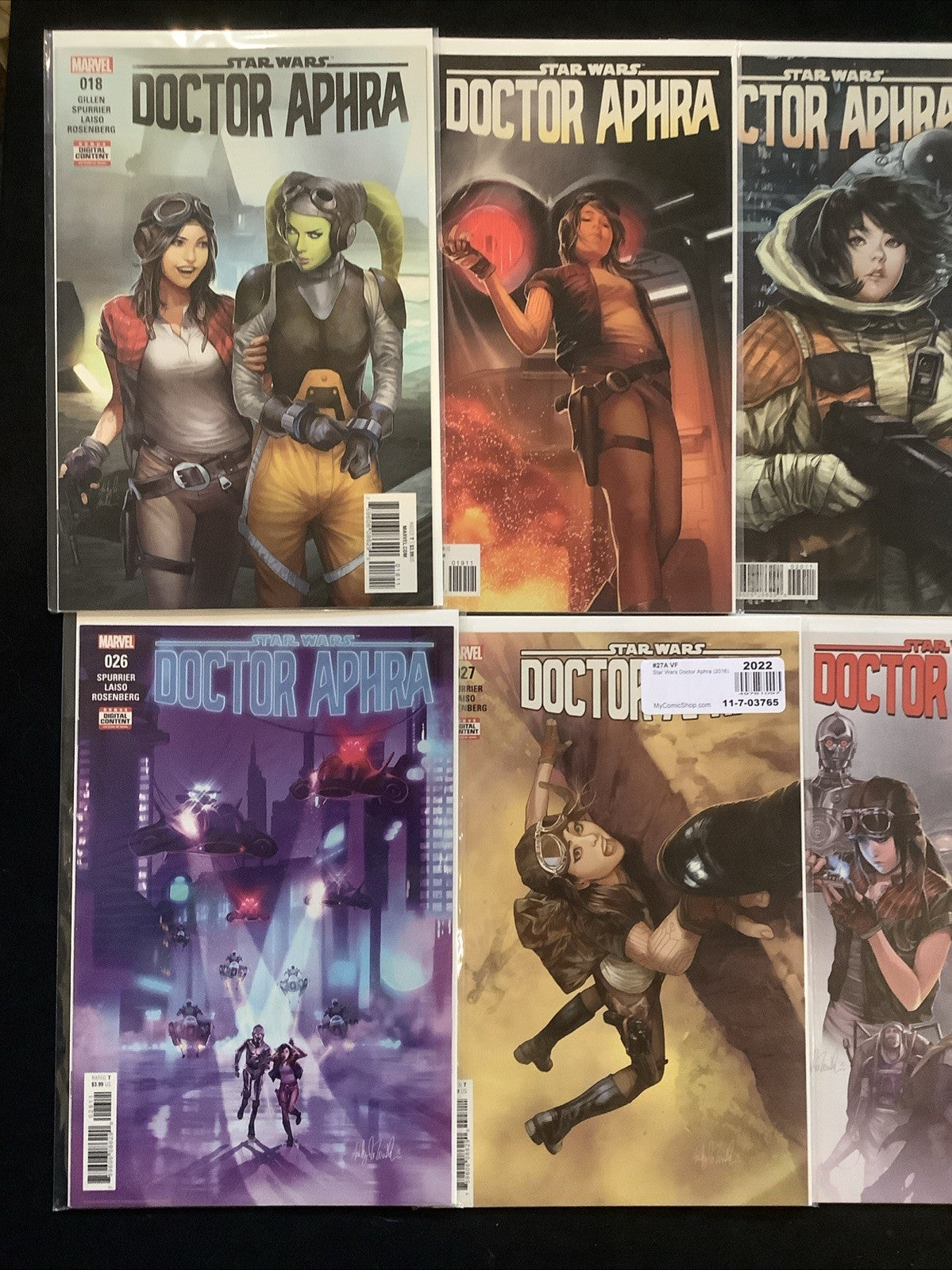 Doctor Aphra #1-33 + Annuals #1-2 Comic Lot, Marvel/Star Wars, Spurrier, 2017
