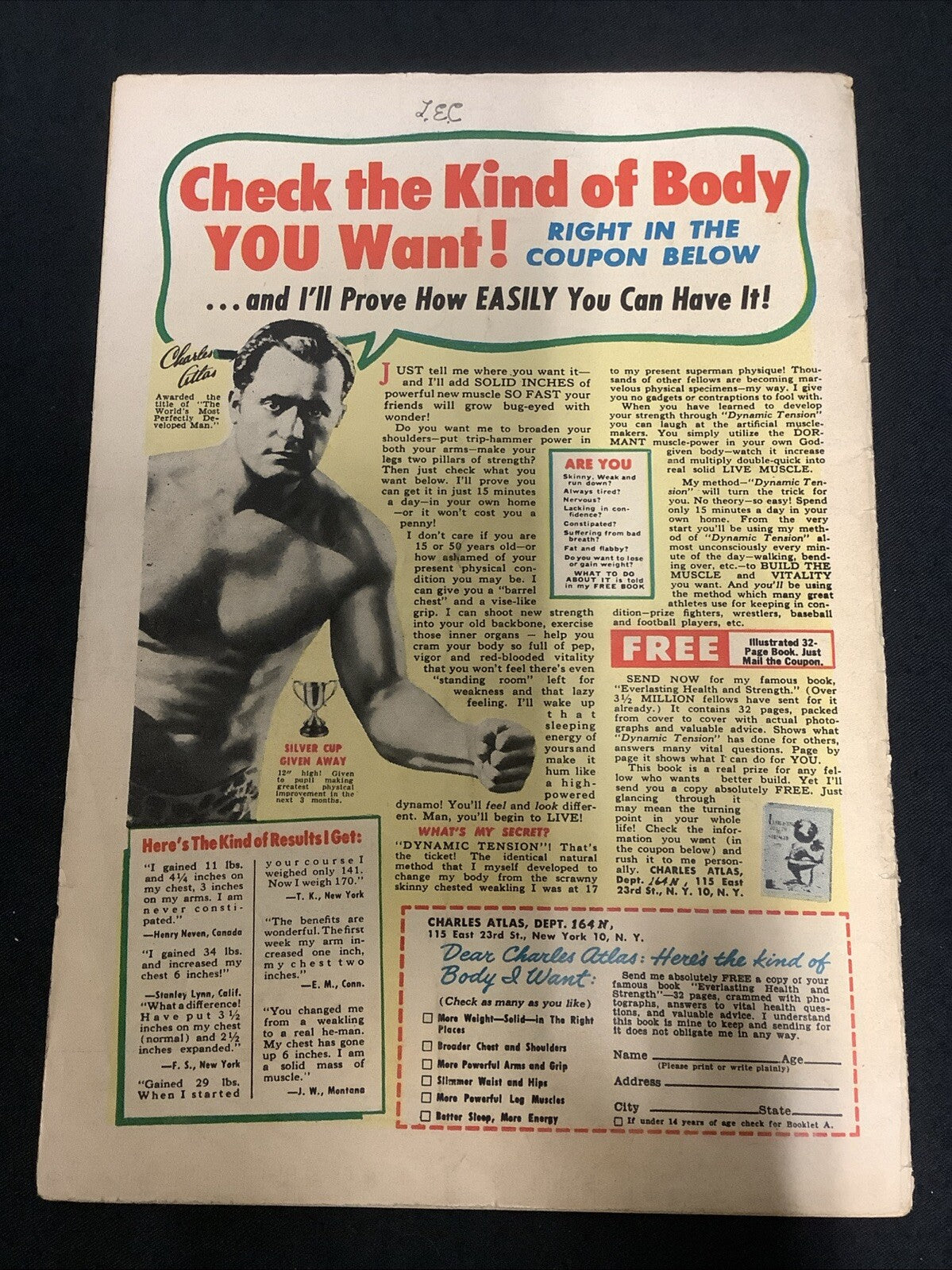 Piracy #4 (EC Comics April-May 1955) VG (4.0) Cover Detached Lower Staple