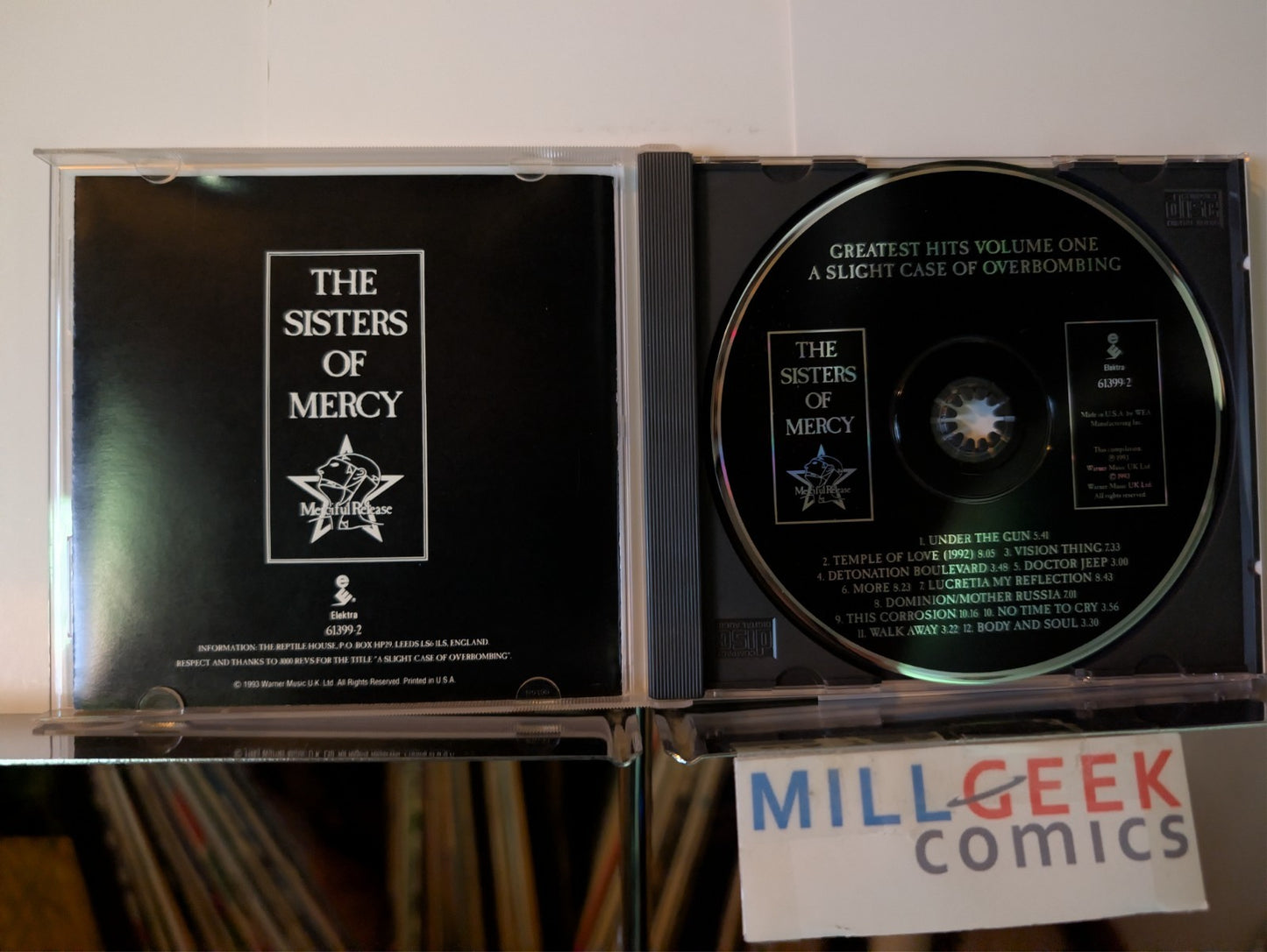 The Sisters of Mercy, 2 CD Albums (Floodland & A Slight Case of Overbombing) -JD