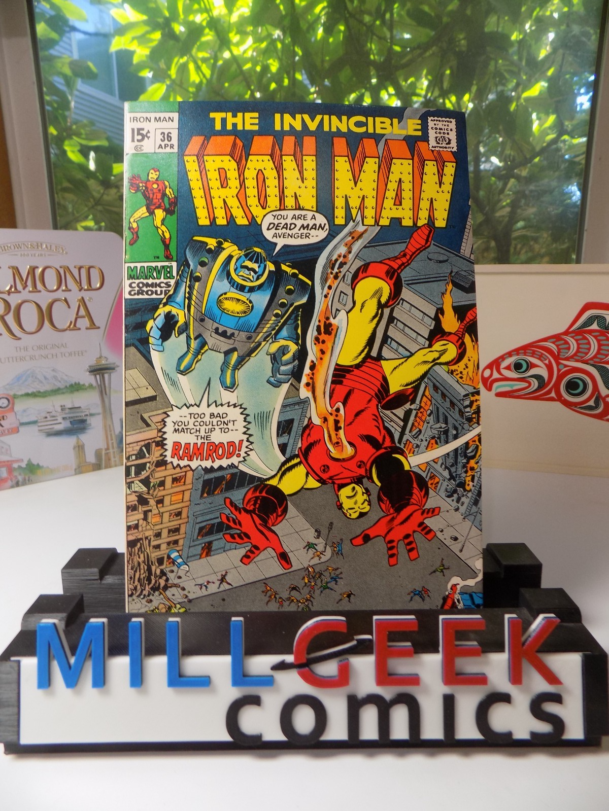 Iron Man #36 Marvel Comic April 1971 Very Fine-